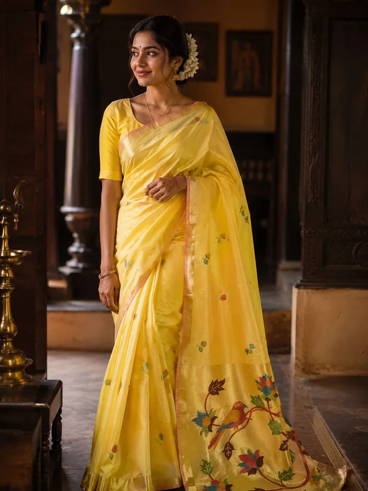 Pure Paithani & Silk Handlooms