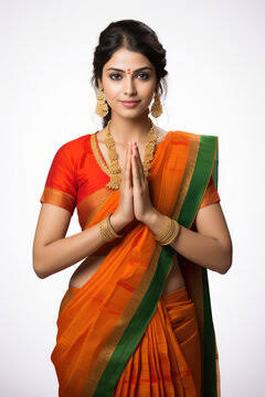 Chanderi Handloom Floral Butta Saree
